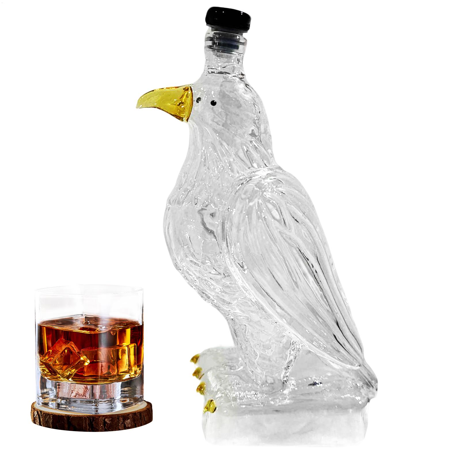 Wine Beer Glass Set - Botol Wiski Kaca Dekanter Bentuk Hewan