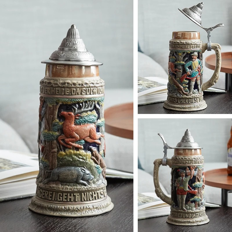 Wine Beer Glass Set - Gelas Anggur Kreatif Cangkir Air Personalisasi