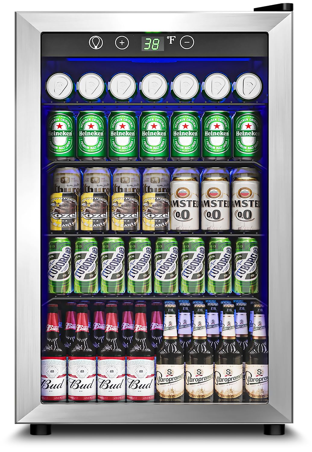 Kulkas Minuman 4.5 Cu.Ft, Kapa - Wine Beer Mini Fridge ulasan dan harga