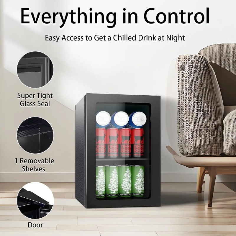Kulkas Mini 24 Kaleng dengan P - Wine Beer Mini Fridge ulasan dan harga