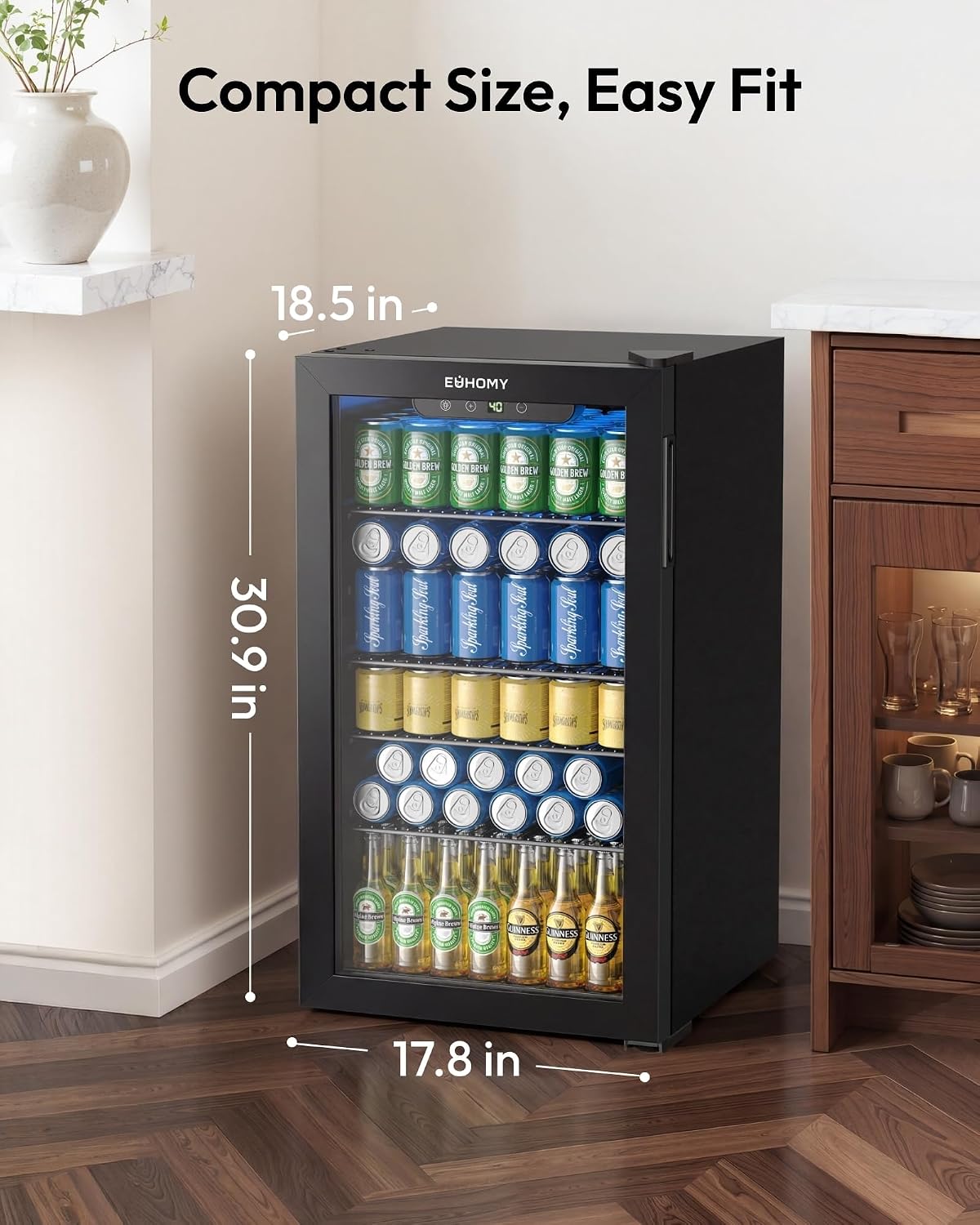 Kulkas Mini 130 Kaleng Pending - Wine Beer Mini Fridge ulasan dan harga