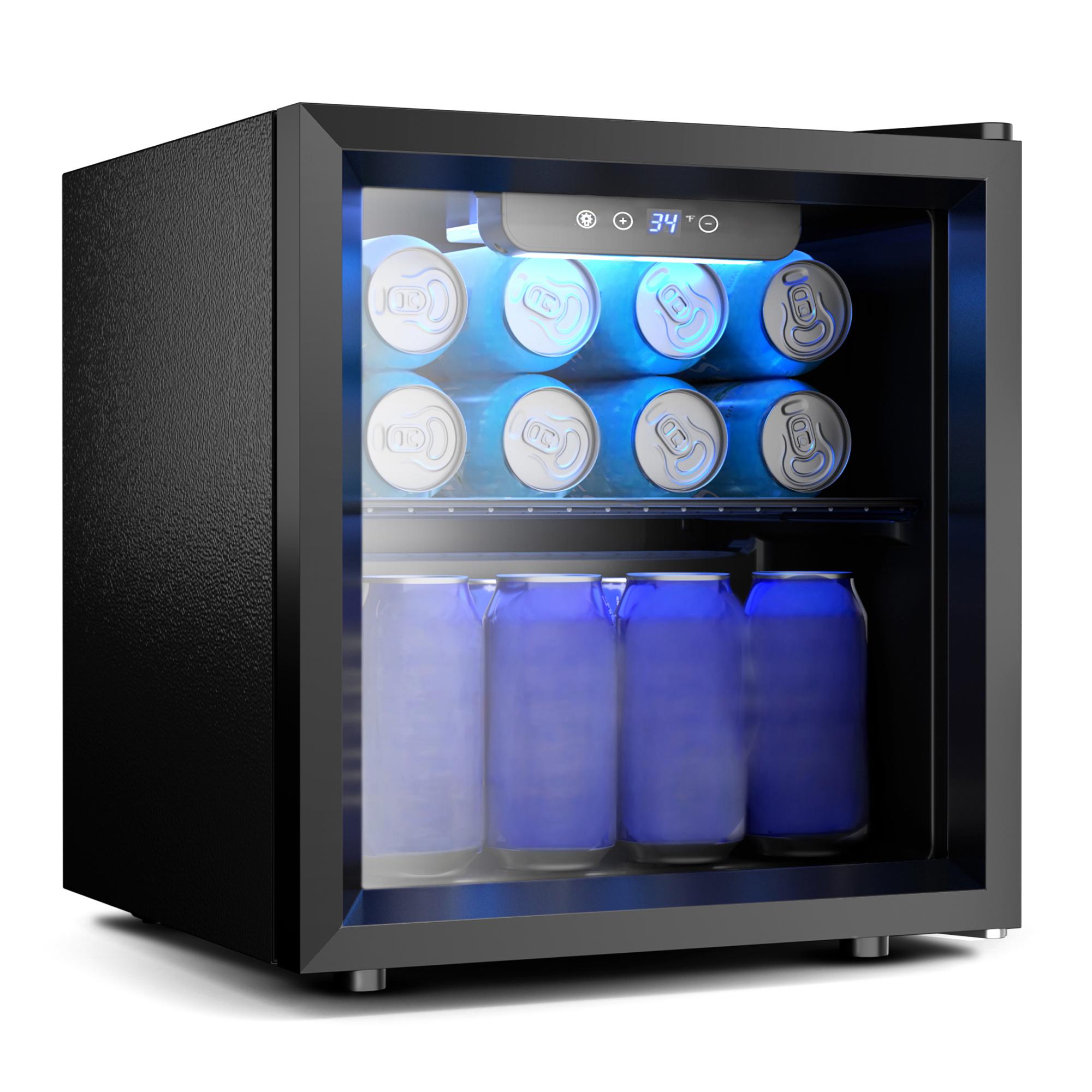 Kulkas Mini Pintu Kaca EKOJUCE - Wine Beer Mini Fridge ulasan dan harga
