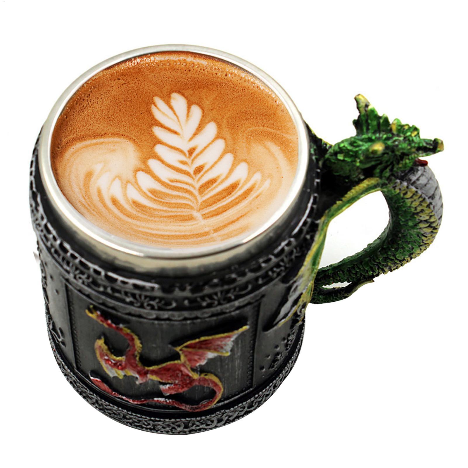 Cangkir Minum Gotik Motif Naga - Wine Beer Coffee Drink ulasan dan harga