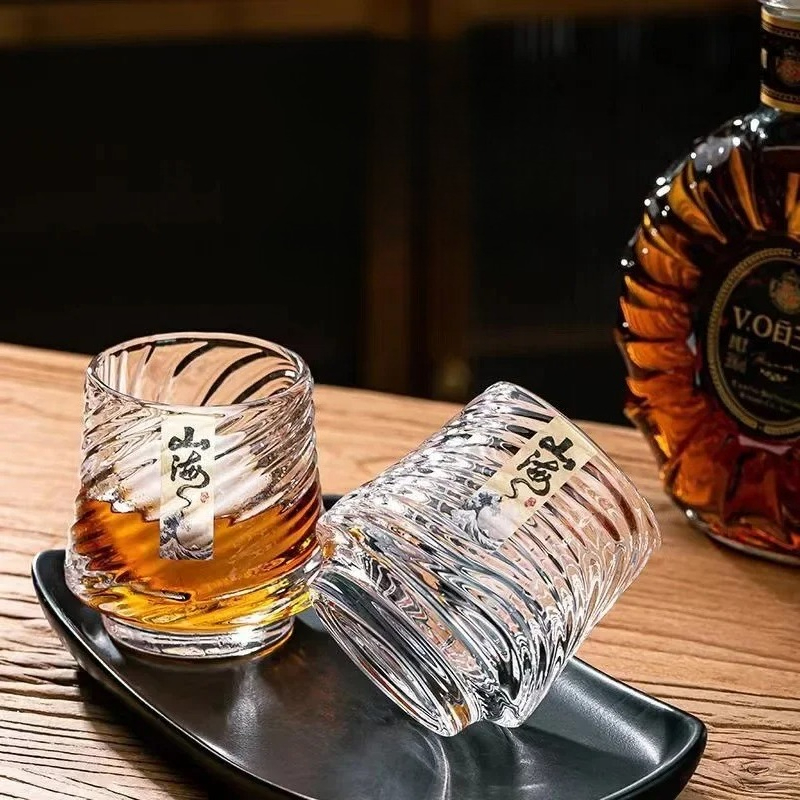 Set Gelas Wiski Kaca Shanhai,  - Wine Beer Glass Set ulasan dan harga
