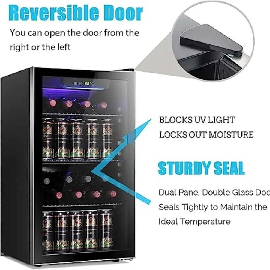 26 Botol 130 Kaleng Pendingin  - Wine Beer Mini Fridge ulasan dan harga