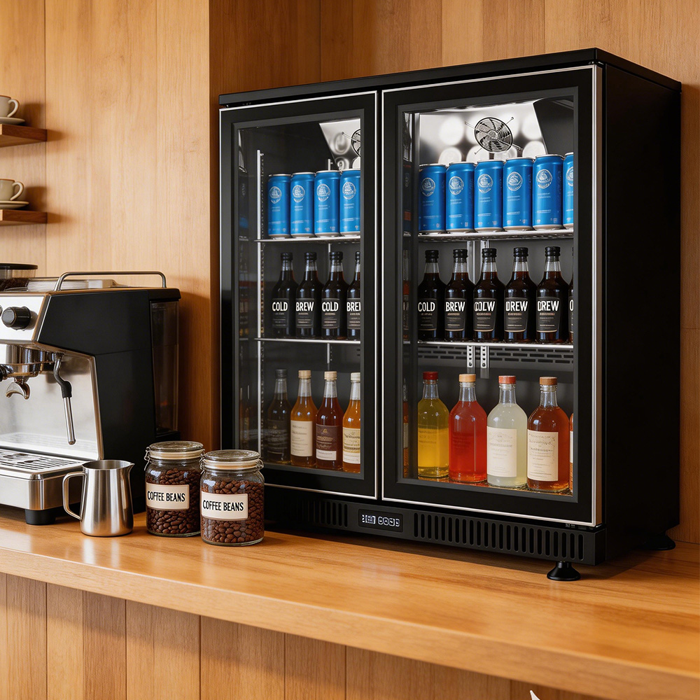 Kulkas Bar 2 Pintu CE/RoHS 200 - Wine Beer Mini Fridge ulasan dan harga