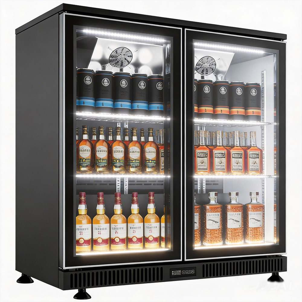 Kulkas Bar 2 Pintu CE/RoHS 200 - Wine Beer Mini Fridge ulasan dan harga