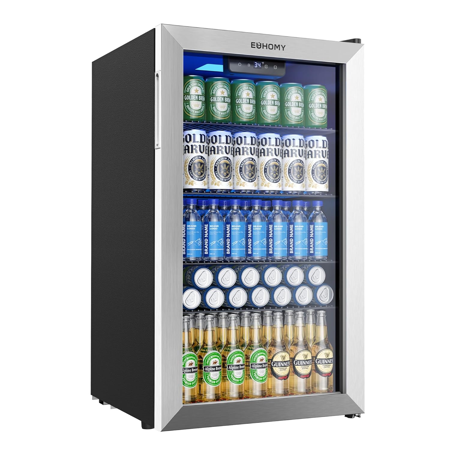 Kulkas Mini 130 Kaleng Pending - Wine Beer Mini Fridge ulasan dan harga