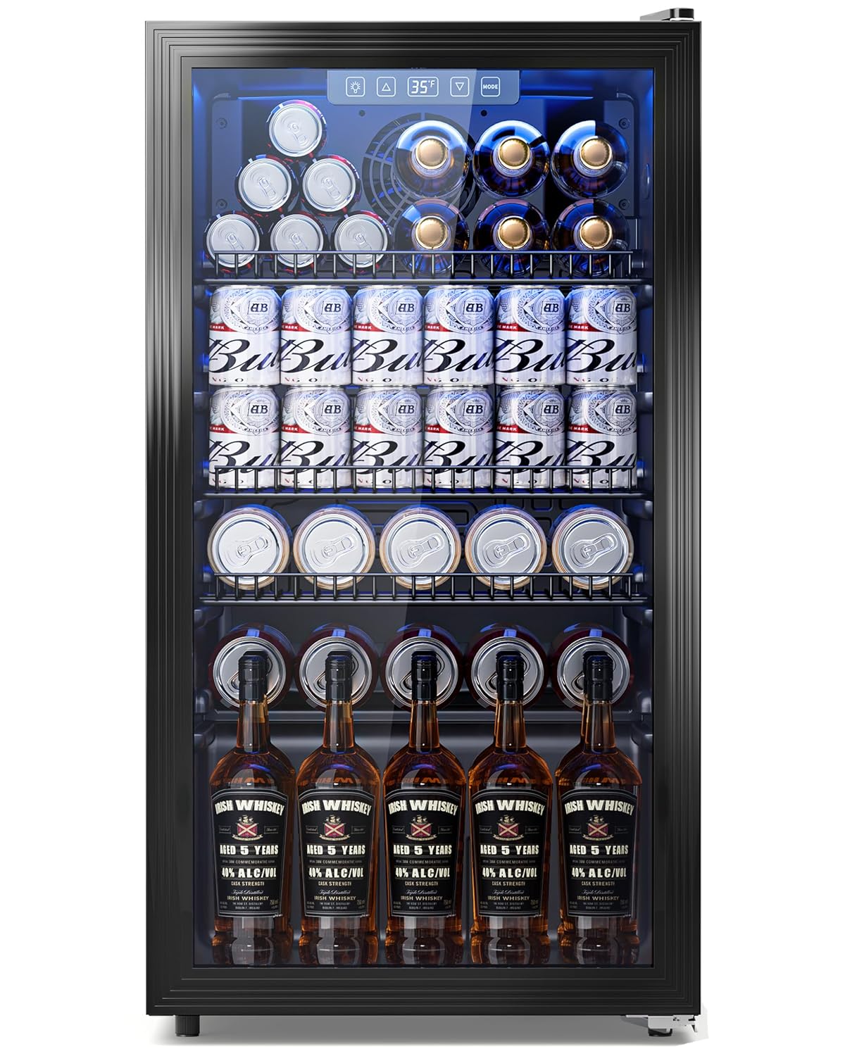Kulkas Minuman Mini 130 Kaleng - Wine Beer Mini Fridge ulasan dan harga